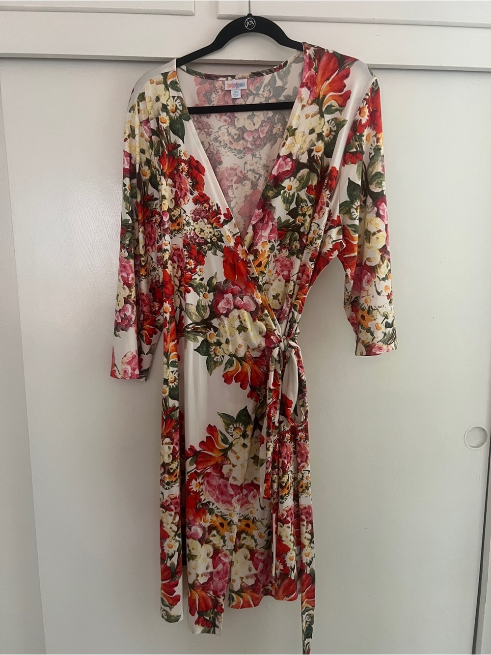 Floral Wrap Dress